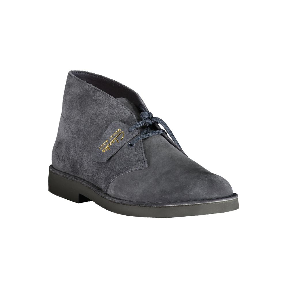 Clarks Blaue Polyester-Knöchelstiefel