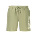 Calvin Klein Grüne Badeshorts aus Polyester für Herren