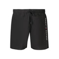 Tommy Hilfiger Herren-Badehose aus schwarzem Polyester