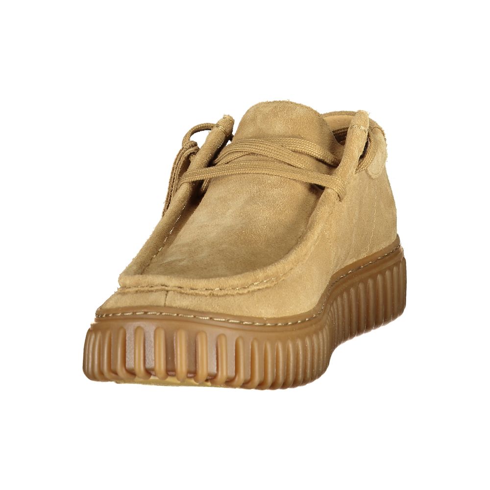 Clarks Brauner Herrenschuh aus Leder