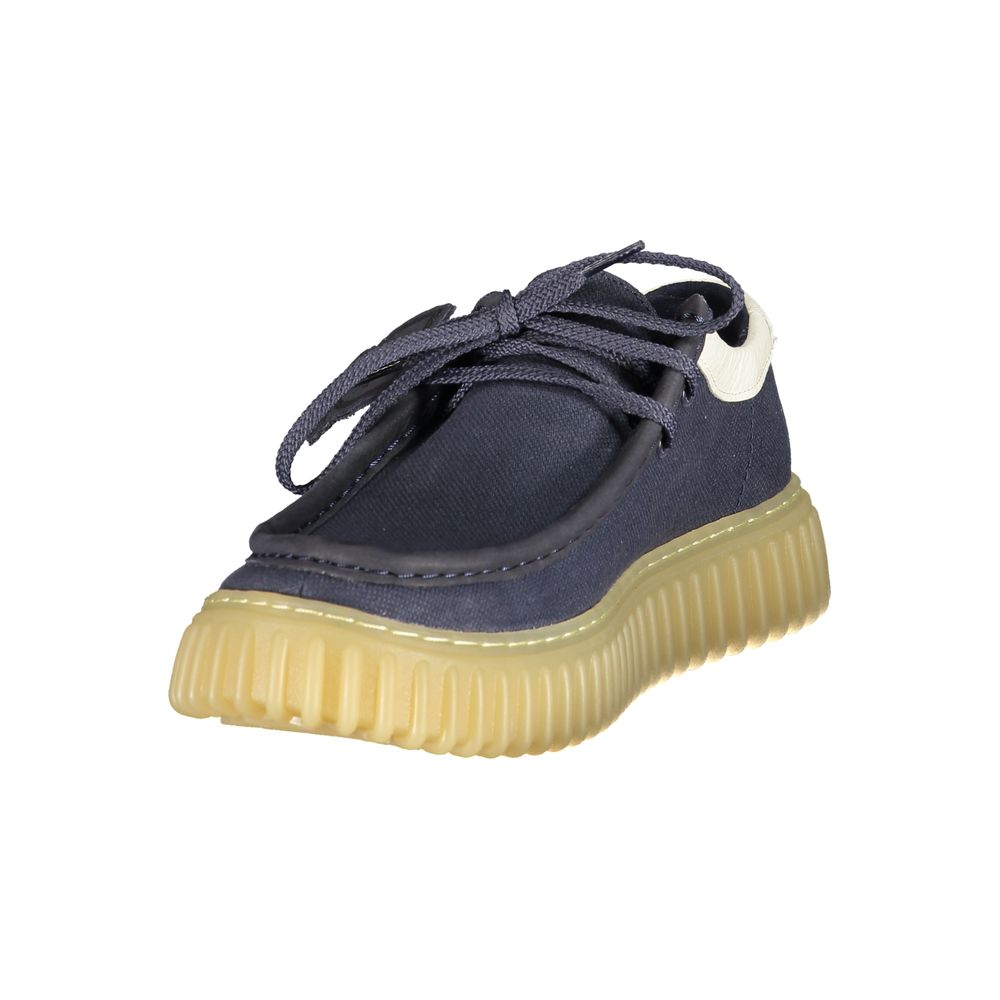Clarks Herrenschuh aus blauem Stoff