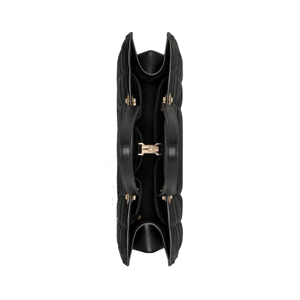 Dior Schwarze Leder-Tote-Bag