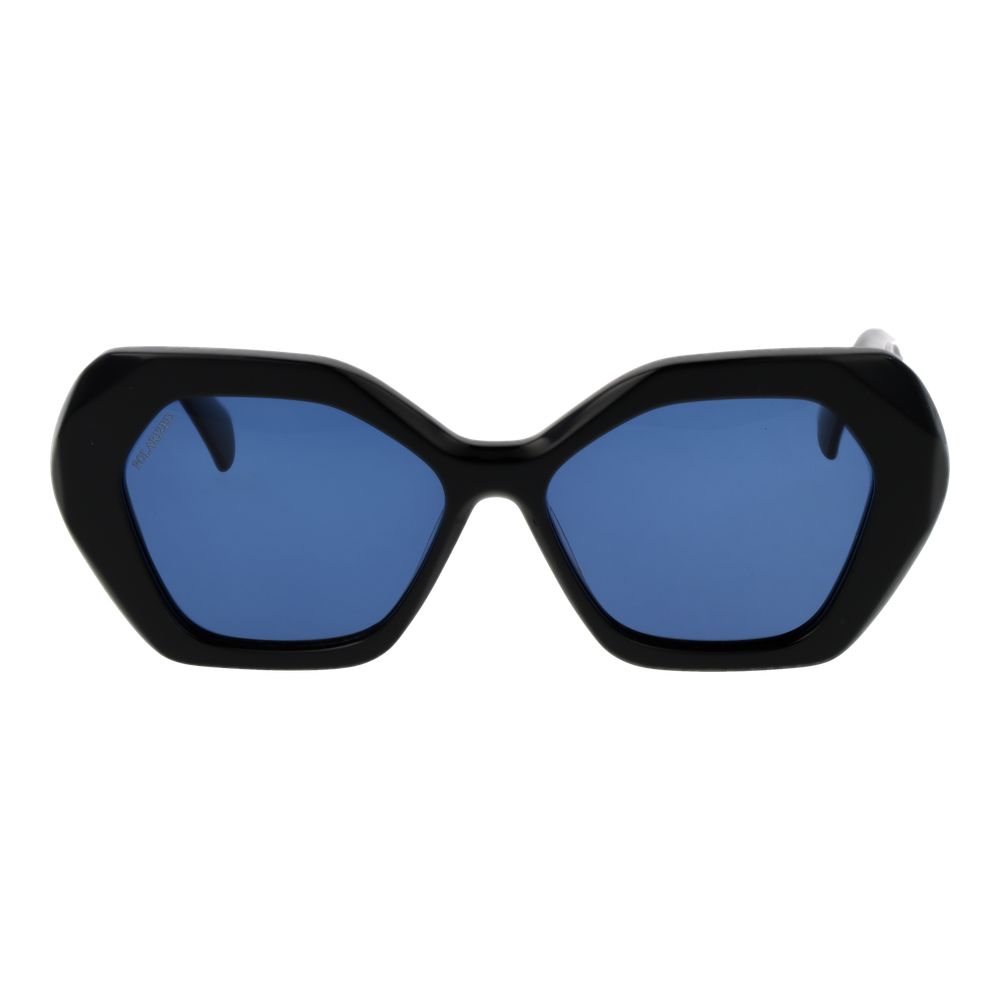 Replay Schwarze Sonnenbrille aus Acetat