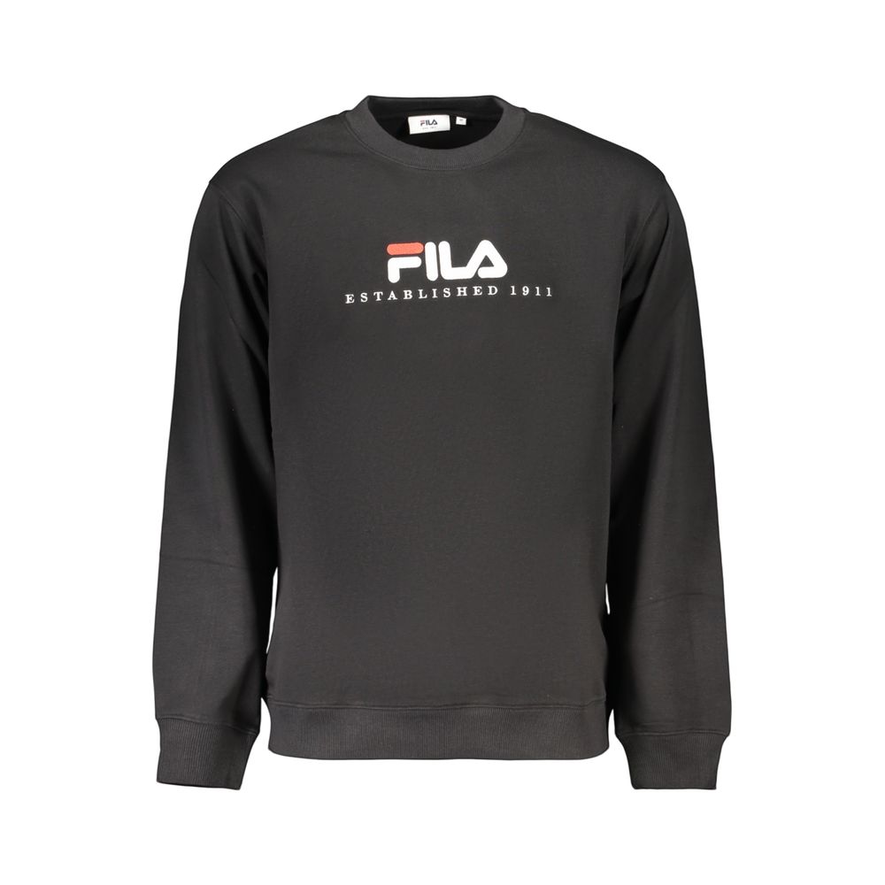 Fila Schwarzer Baumwoll-Sweatshirt