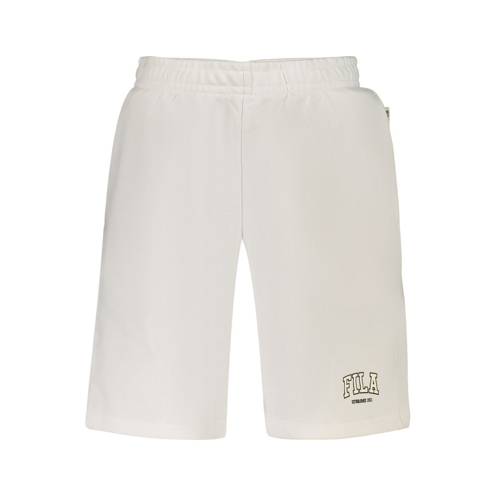 Fila Weiße Herren-Hose aus Baumwolle