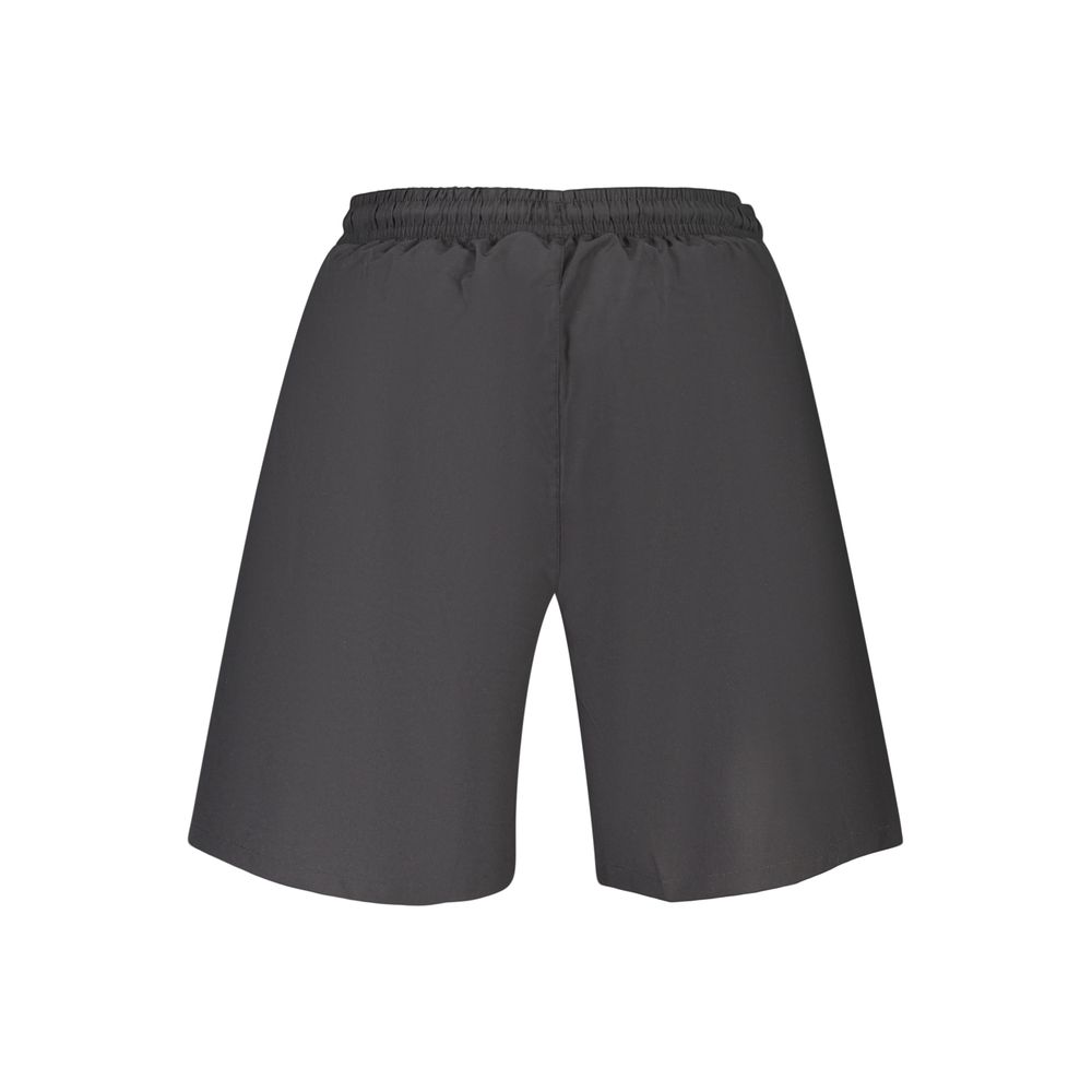 Fila Herren-Badehose aus schwarzem Polyester
