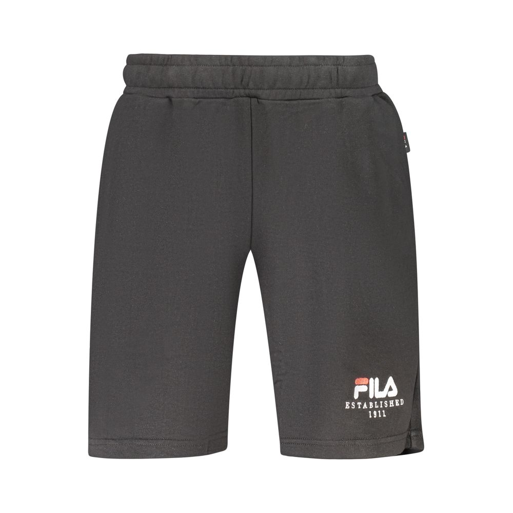 Fila Schwarze Herrenhose aus Baumwolle
