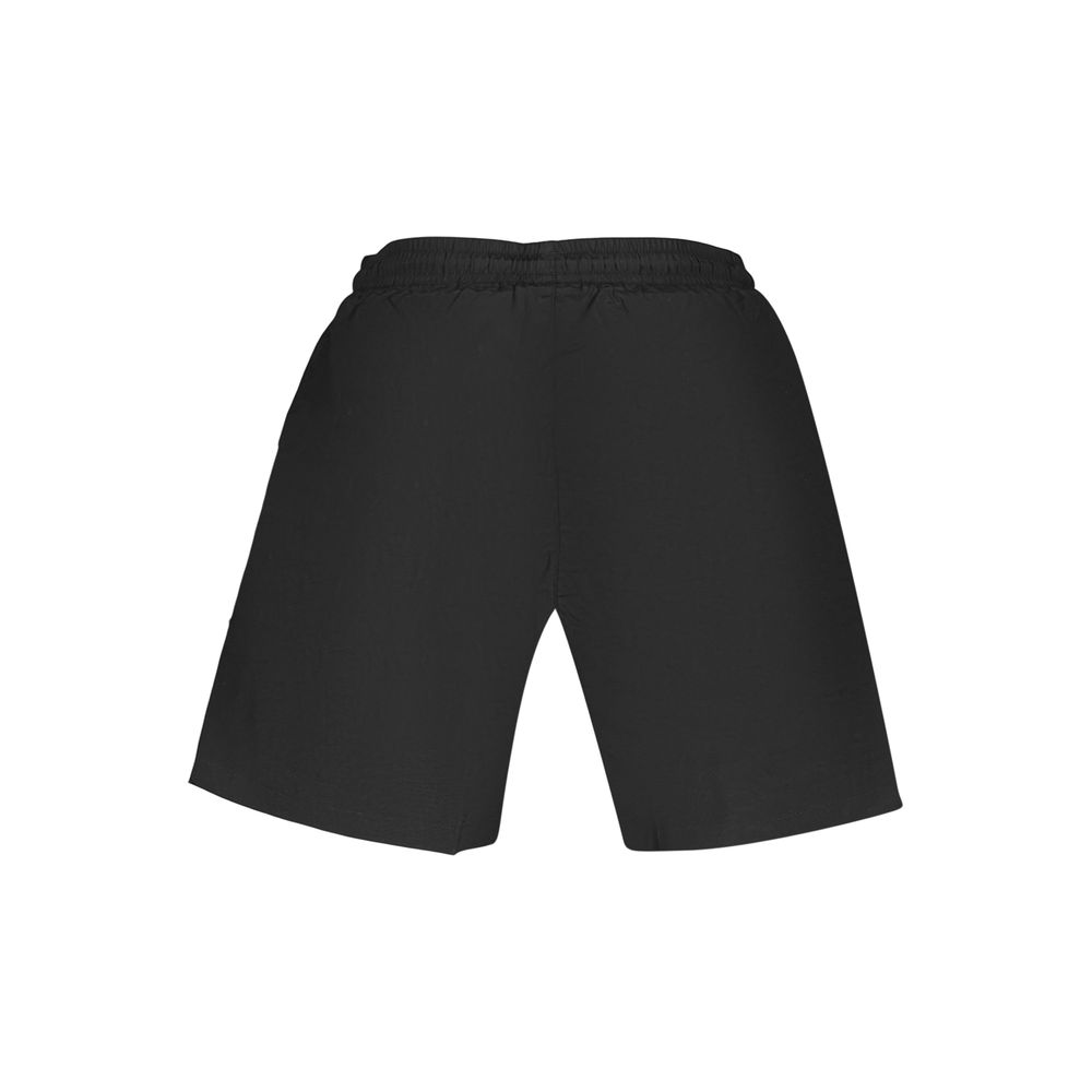 Fila Herren-Badehose aus schwarzem Polyester