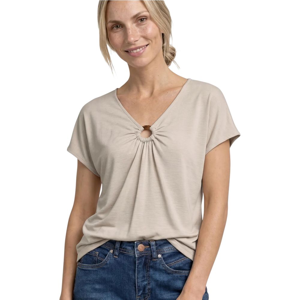 Street One Graues Modal-T-Shirt