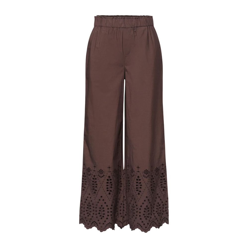 Street One Braune Baumwollhose für die Freizeit