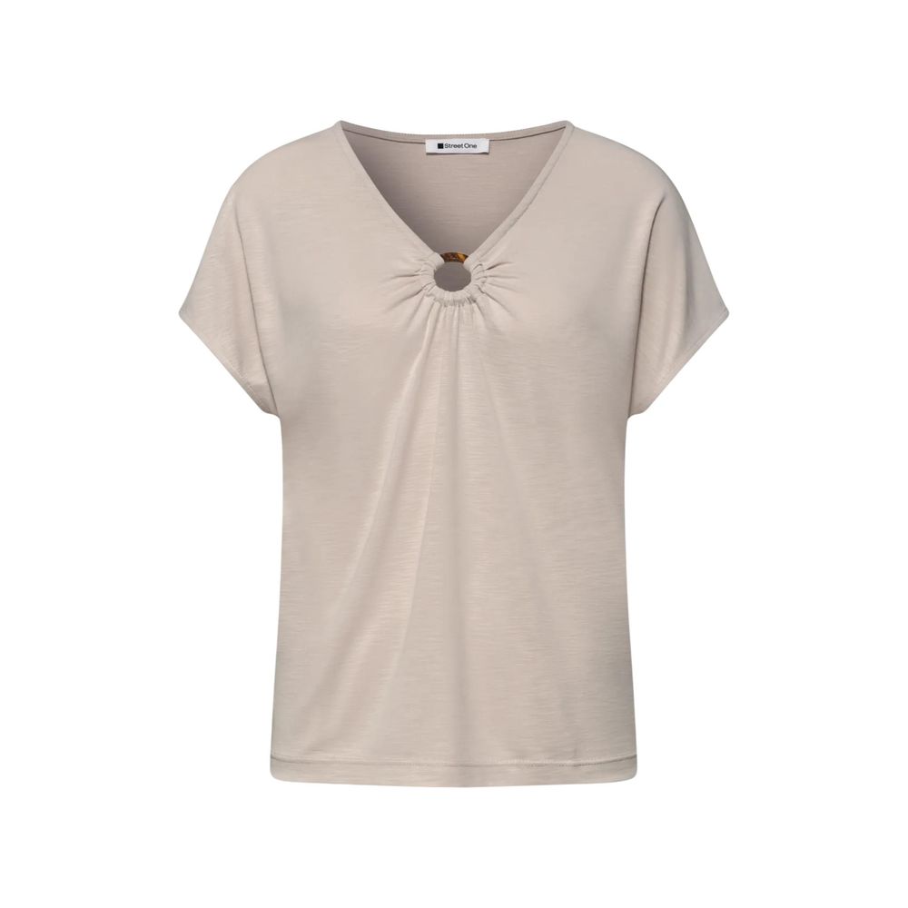 Street One Graues Modal-T-Shirt