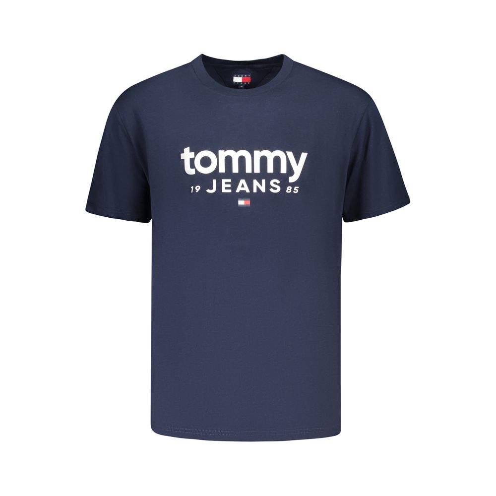 Tommy Hilfiger Blaues Baumwoll-T-Shirt für Herren