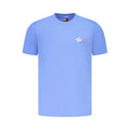 Tommy Hilfiger Azzurro Baumwoll-T-Shirt für Herren