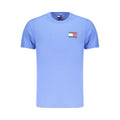 Tommy Hilfiger Blaues Baumwoll-T-Shirt für Herren