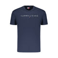 Tommy Hilfiger Blaues Baumwoll-T-Shirt für Herren