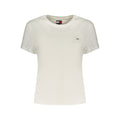 Tommy Hilfiger Bianco Cotton Damen T-Shirt