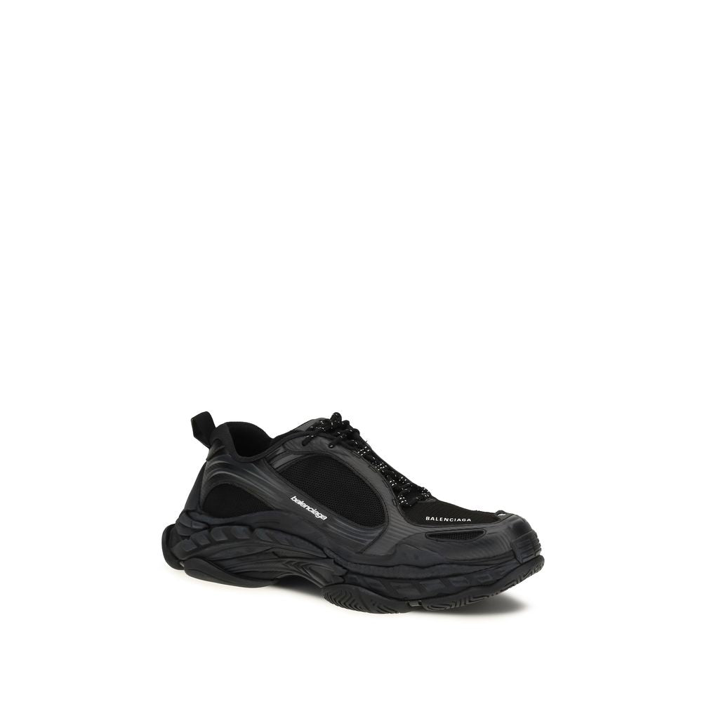 Balenciaga Schwarze Sneaker aus Polyester für sportliche Looks