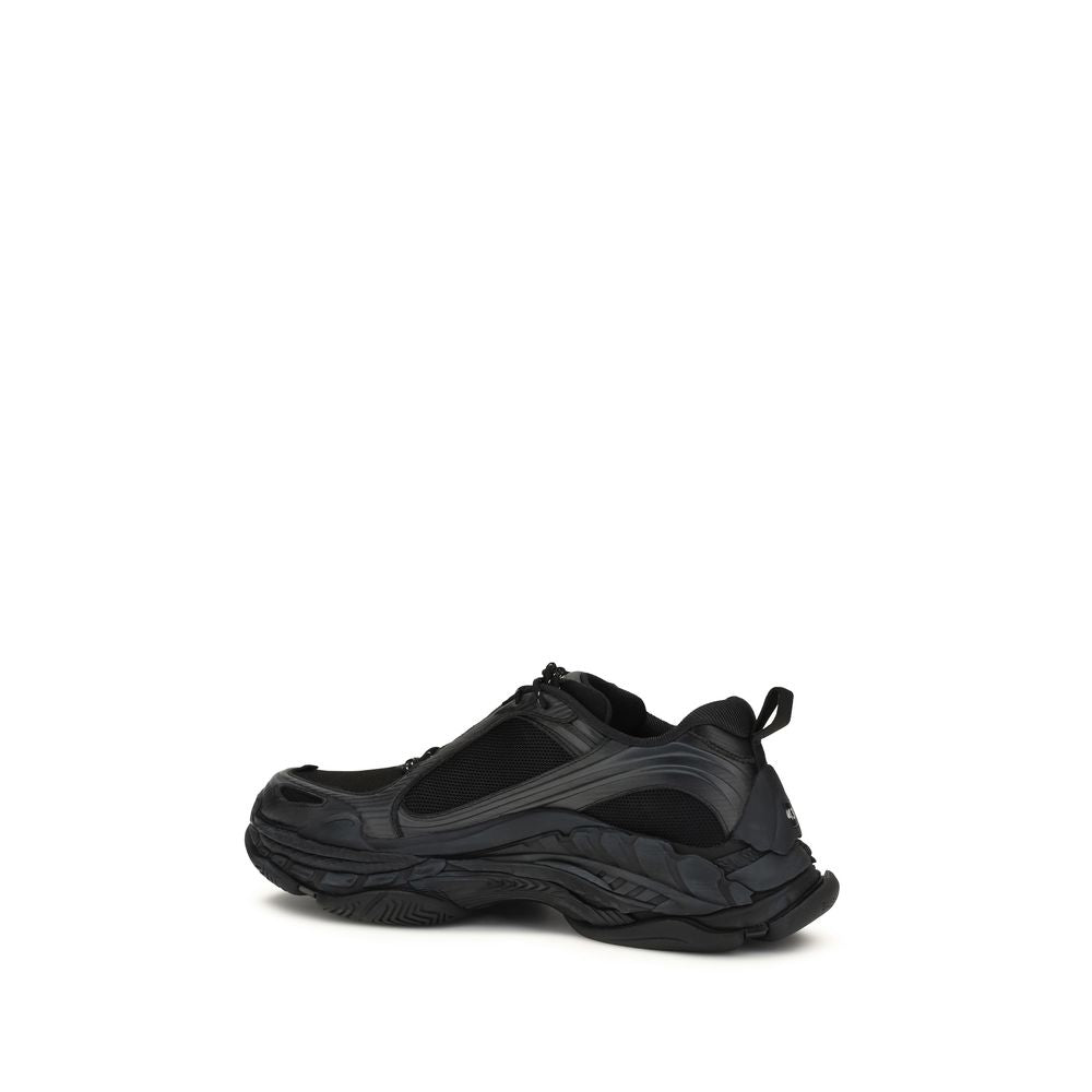 Balenciaga Schwarze Sneaker aus Polyester für sportliche Looks