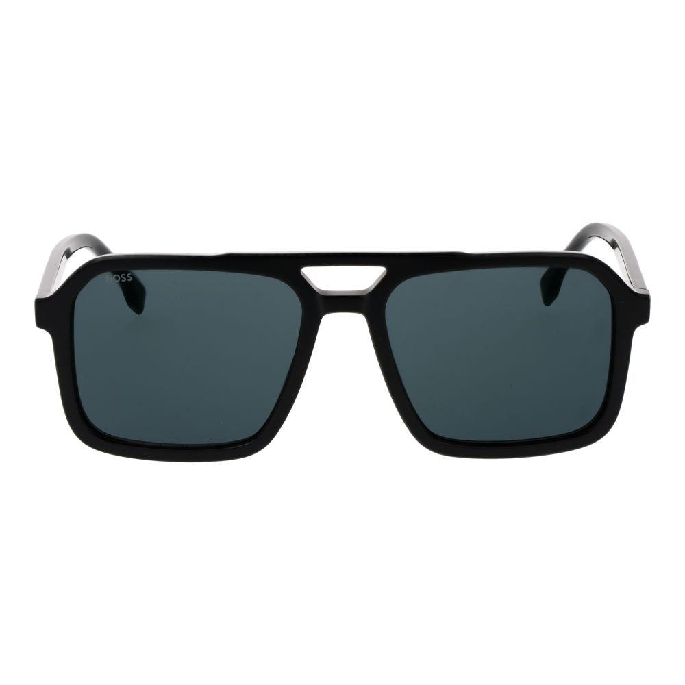 Hugo Boss Schwarze Sonnenbrille aus Acetat