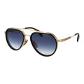 David Beckham Schwarze Sonnenbrille aus Metall