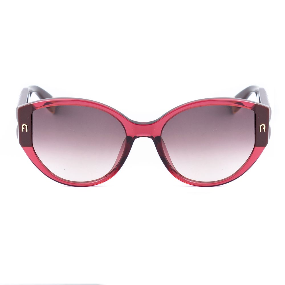 Furla Schwarze Sonnenbrille aus Acetat