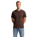 Lyle & Scott Braunes Baumwoll-T-Shirt