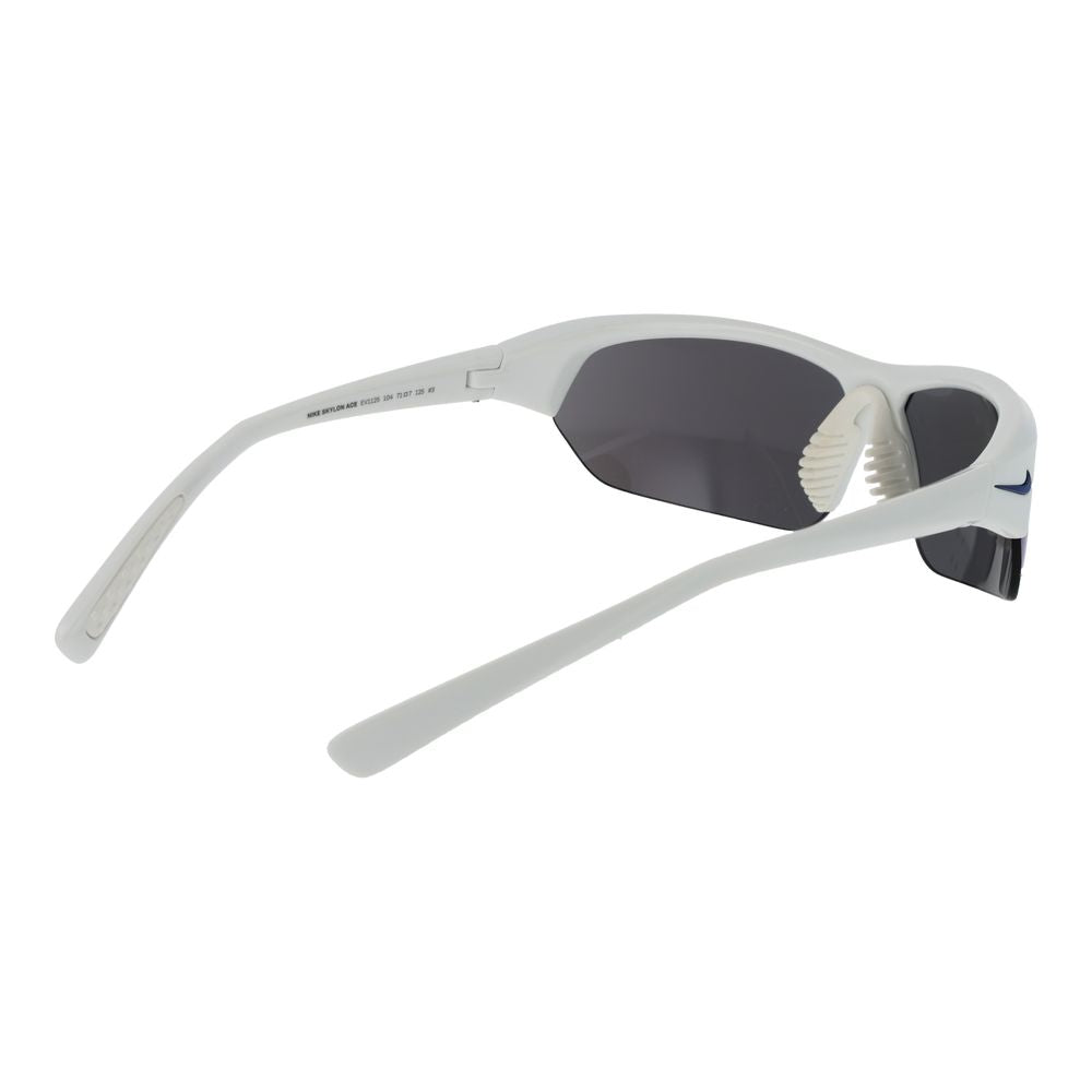 Nike Weiße Sonnenbrille aus Kunststoff