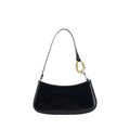 Staud Schwarze Bos Taurus Kalbsleder Schultertasche