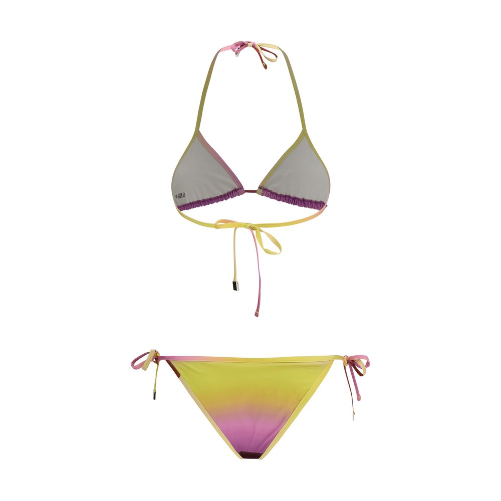 The Attico Mehrfarbiger Bikini aus Polyamid