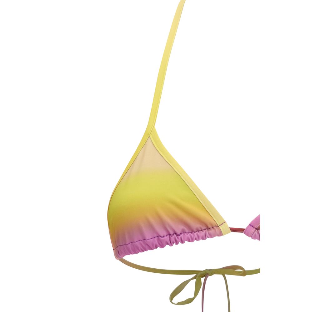 The Attico Mehrfarbiger Bikini aus Polyamid