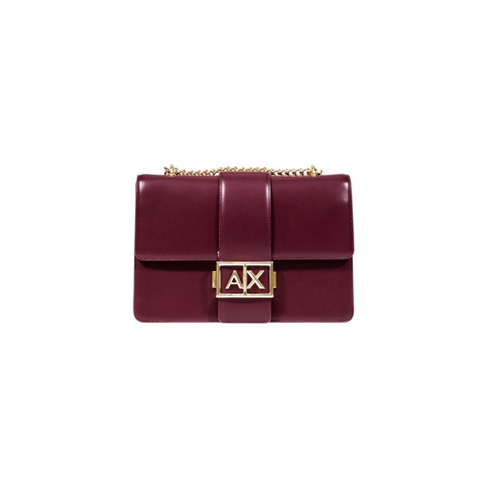 Armani Exchange Bordeaux Polyester Handtasche