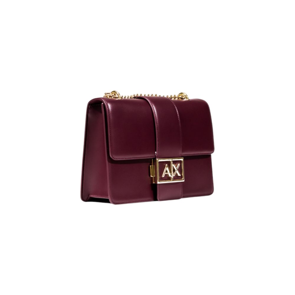 Armani Exchange Bordeaux Polyester Handtasche