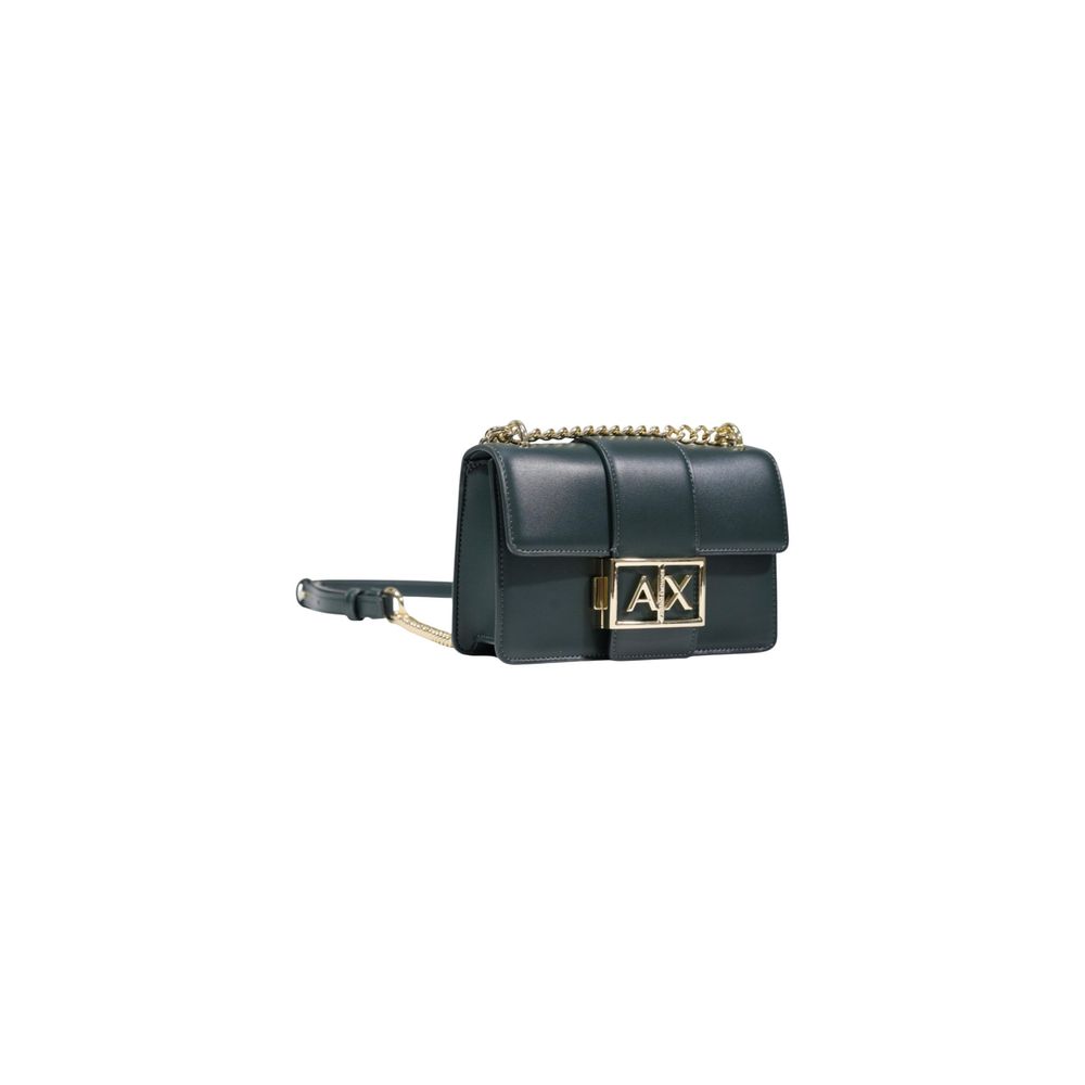 Armani Exchange Grüne Handtasche aus Polyester