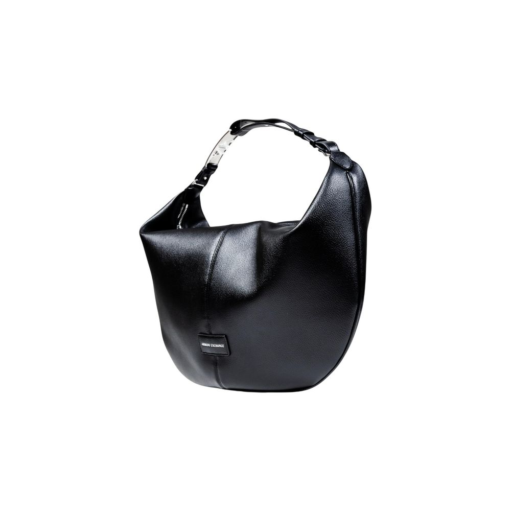 Armani Exchange Schwarze Handtasche aus Polyester