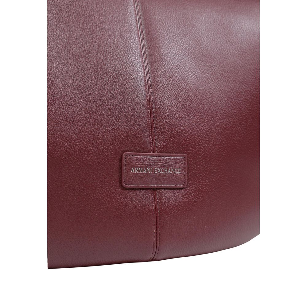 Armani Exchange Bordeaux Polyester Handtasche