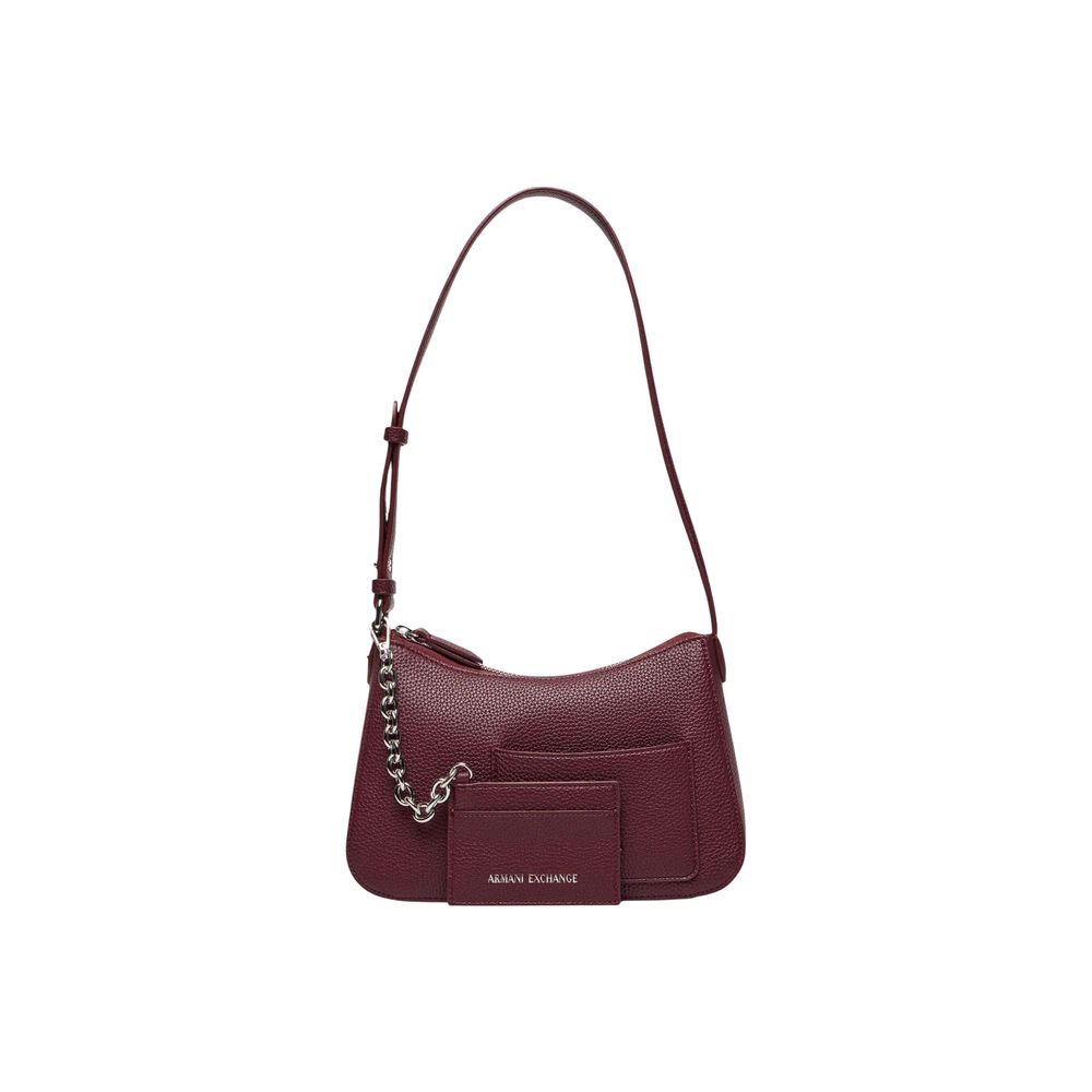 Armani Exchange Bordeaux Polyester Handtasche