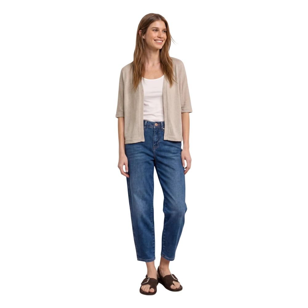 Street One Grauer Cardigan aus Polyester