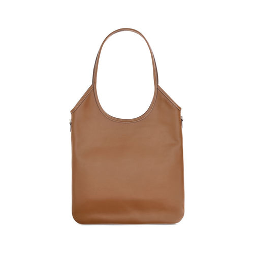 Miu Miu Braune Kalbsleder Bos Taurus Schultertasche