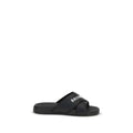 Balenciaga Schwarze Gummisandalen