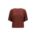 Brunello Cucinelli Bordeaux Kaschmir-Sweatshirt