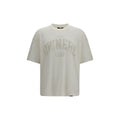 Represent Weißes Baumwoll-T-Shirt