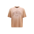 Represent Braunes Baumwoll-T-Shirt