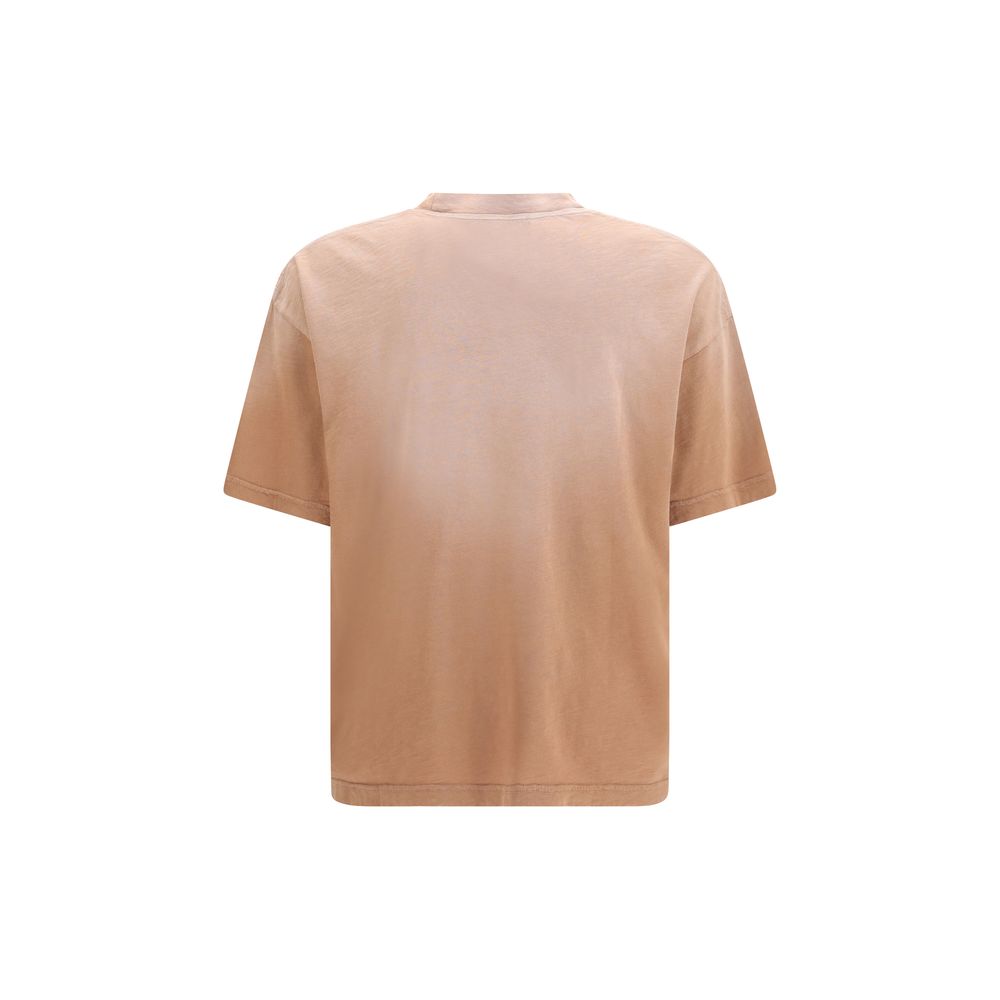 Represent Braunes Baumwoll-T-Shirt