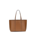 Tory Burch Braune Kalbsleder Bos Taurus Handtasche