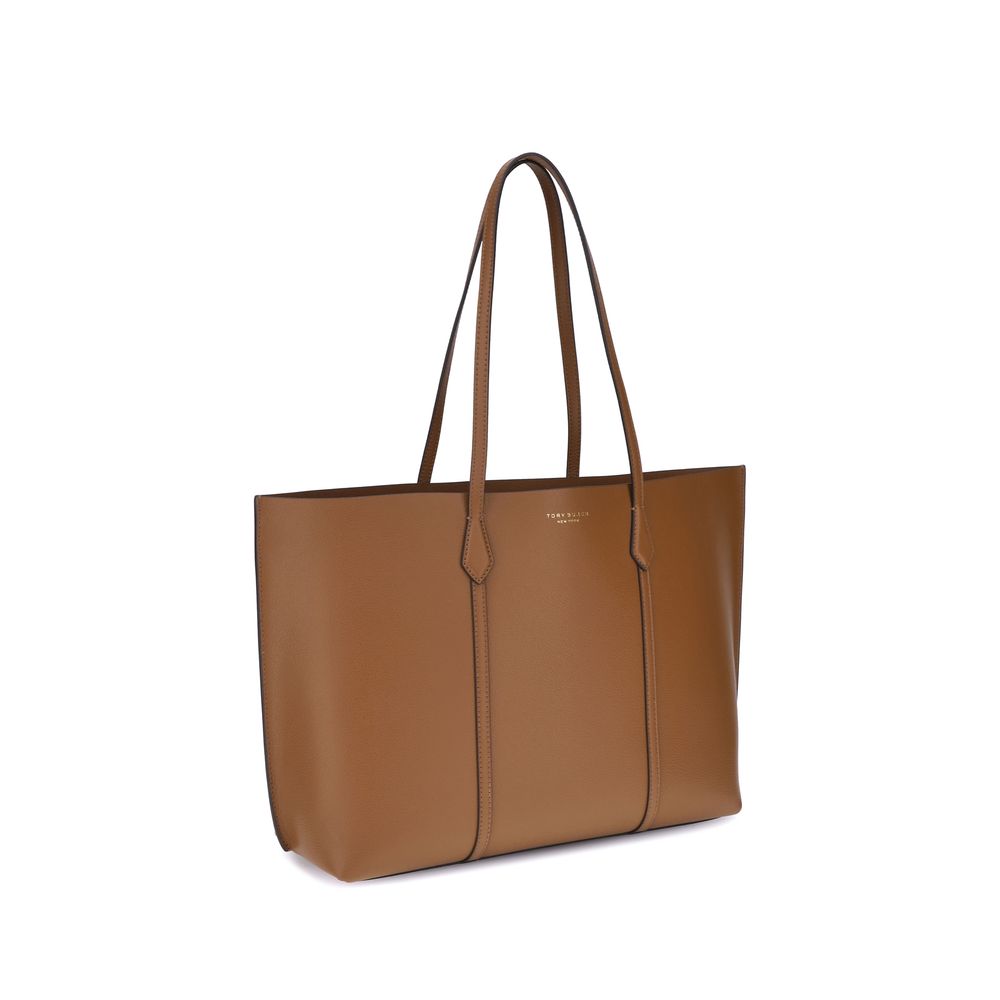 Tory Burch Braune Kalbsleder Bos Taurus Handtasche