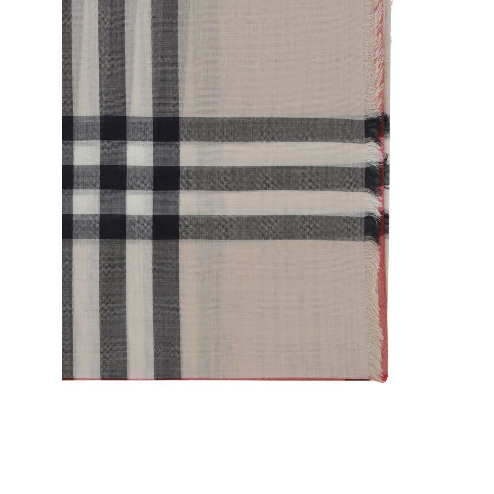 Burberry Beige Ovis Aries Wollschal