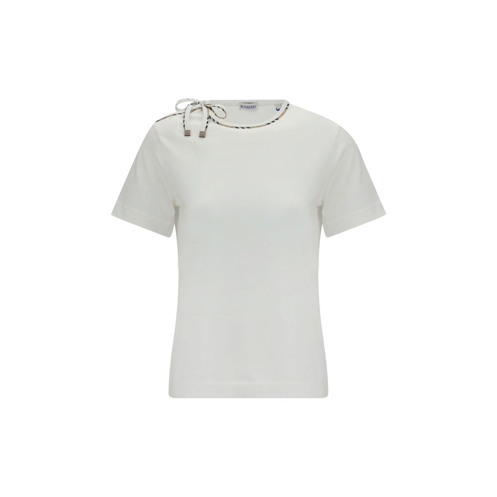 Burberry Weißes Baumwoll-T-Shirt