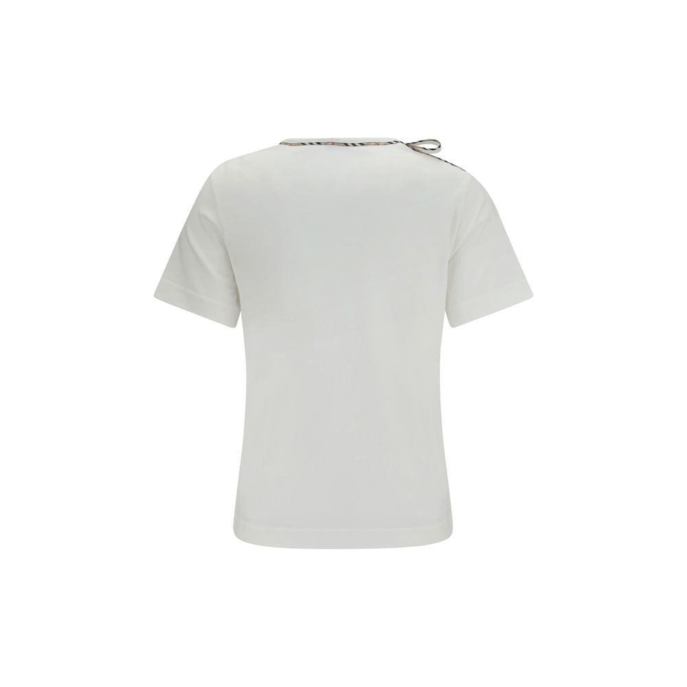 Burberry Weißes Baumwoll-T-Shirt