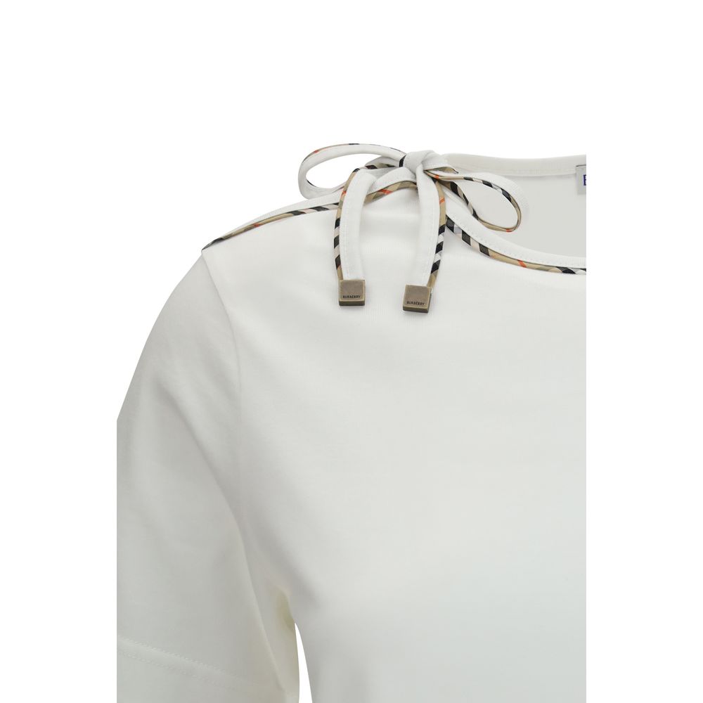 Burberry Weißes Baumwoll-T-Shirt
