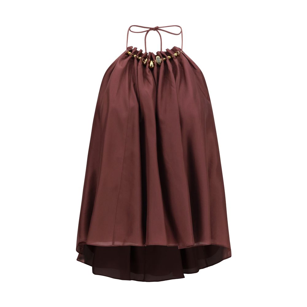 Zimmermann Seidenbluse in Bordeaux